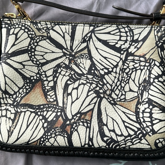 Aimee Kestenberg Double Top Zip Crossbody Bag - Picture 2 of 8